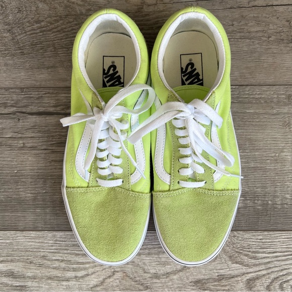 Vans Sharp Green Old Skool Classic Skate Shoes - Picture 5 of 14
